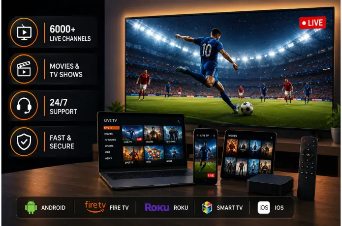 IPTV Free Trial USA FireLive TV IPTV Free Trial USA - Test FireLive TV Before You Subscribe