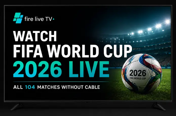 Watch FIFA World Cup 2026 Live on FireLive TV – Stream All 104 Matches