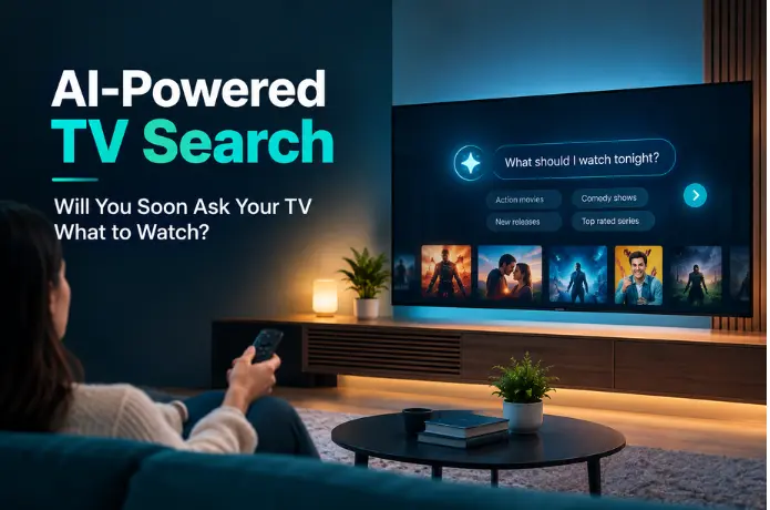 AI-Powered TV Search: Will You Soon Ask Your TV What to Watch?