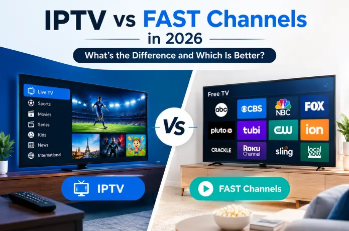 IPTV vs FAST Channels in 2026: What's the Difference and Which Is Better?