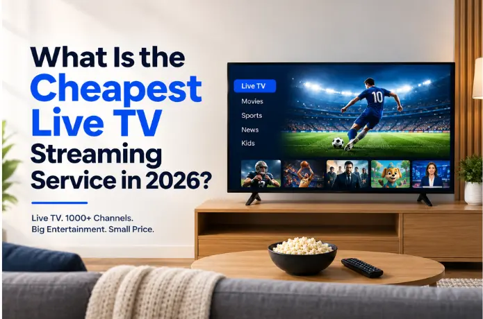 What Is the Cheapest Live TV Streaming Service in 2026?