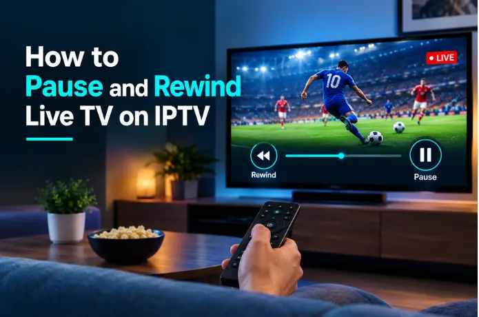 How to pause and rewind live TV on IPTV